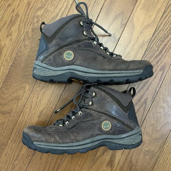 Timberland White Ledge Mid Waterproof Brown Hiking Boots (12135) Men’s Size 11 M main image 8